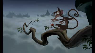 What's with the chimp and the bug? - The Emperor's New Groove
