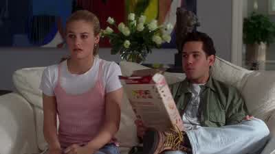 What's with you What do you meanYou're so quietHaven't made me watch The Real World - Clueless