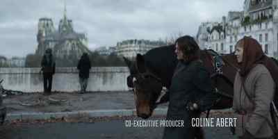 What's written on this car?
I've seen that before. - The Walking Dead: Daryl Dixon