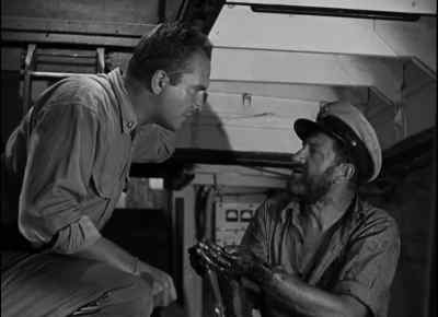 -What's wrong?
-This gas was loaded with wax.
Sabotage. - They Were Expendable