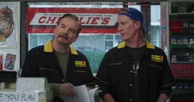 - What's wrong with Dan-T?
- [scoffs] - Clerks III
