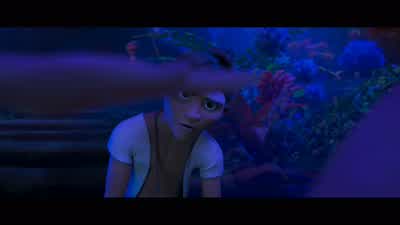 What's wrong with herIt's just a reaction to the bee venom - The Croods: A New Age