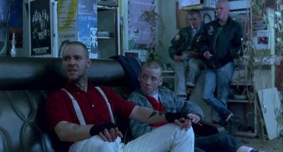 What's wrong with you You you dumb slut Shut up - Romper Stomper