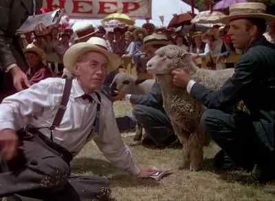 - What've you been feedin' him, son?
- Oatmeal mash, sir. - So Dear to My Heart