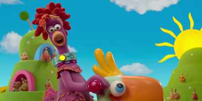 -Whee!
-[gasps] - Chicken Run: Dawn of the Nugget