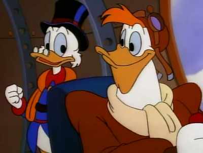 Whee!
I'm leaving you. - DuckTales