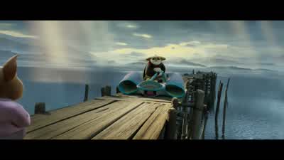 Whee! - Oink. - Oink. - - Again, again! - That was fun. - Let's do that again. - Kung Fu Panda 4