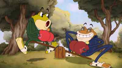 -Whee!
-Yay! - The Cuphead Show!