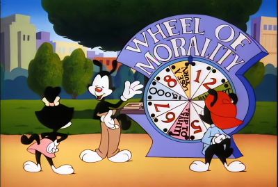 Wheel of Morality Turn turn turn - Animaniacs