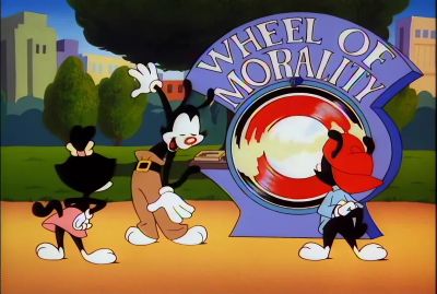 Wheel of Morality Turn turn turn - Animaniacs