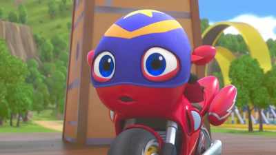 Wheel Whirlwind, Ninja Bike. - Ricky Zoom