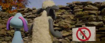 -(WHEELS SQUEAK)
-(SHEEP BLEAT) - A Shaun the Sheep Movie: Farmageddon