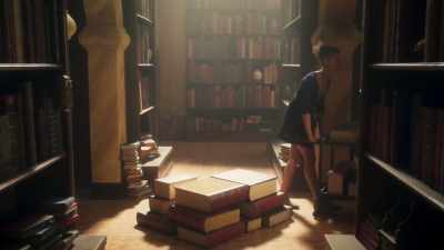 - [wheels squeaking] - The Bureau of Magical Things