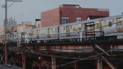 [ wheels squeal ] - The Red Line