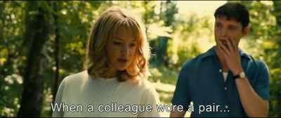 When a colleague wore a pair, - An Impossible Love