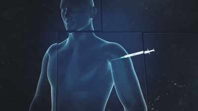When a coronavirus mrna vaccine
is injected into your body, - The Vaccine: Conquering COVID