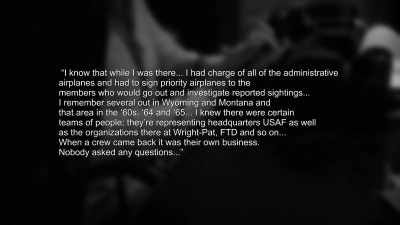 "When a crew came back, it was their own business. - Project Blue Book Exposed