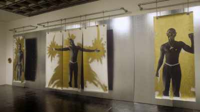 When an exhibition
was put together - Black Art: In the Absence of Light