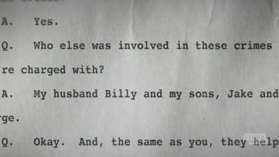  - When angela took the stand,
 she was talking - The Pike County Murders: A Family Massacre