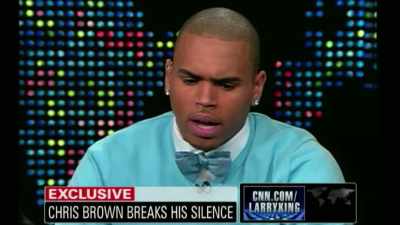 When he appeared on Larry King,
he's saying things, - Chris Brown: A History of Violence