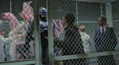 When you are at rest, you will sit in the chair. - RoboCop