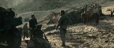 "When are you gonna get off
your ass and get to Mazar?" - 12 Strong