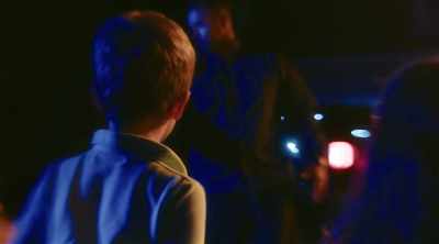 When he arrived at the scene, - The Lesson Is Murder