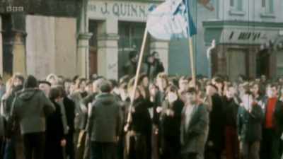 When we arrived at William Street,
they were stopping us. - Once Upon a Time in Northern Ireland