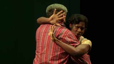 When he asked for you,
I told him you were busy. - National Theatre Live: Nye