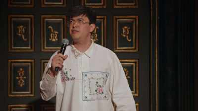 When my balls dropped,
people had to take cover. "Get down!" - Phil Wang: Wang in There, Baby!