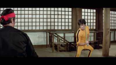 When bamboo strikes, it's hard. - The Final Game of Death