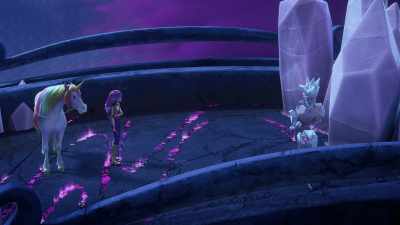 When he banished Grimoria, - Unicorn Academy