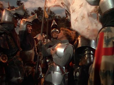When my banner touches the wall - Joan of Arc