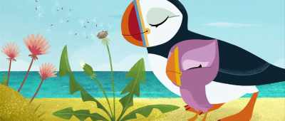 When they blow away - Puffin Rock and the New Friends