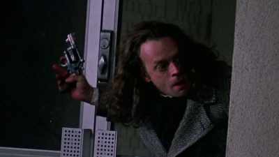 -When Brad is playing
Charles Lee Ray, - Doc of Chucky