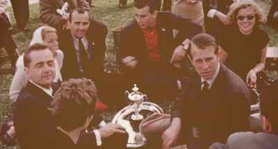 When he came into the room,
things got jollier, noisier - Ferrari: Race to Immortality