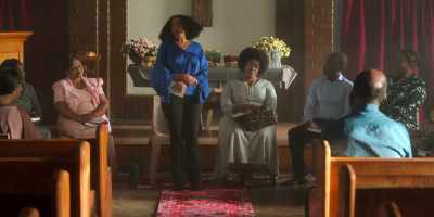 -When he came out to Chicago
and he and I and Catherine Hicks - A Soweto Love Story