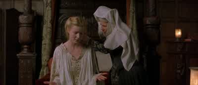 Oh when can we see another When the queen commands itNo but at the playhouse NurseBe still Playhouses are not for wellborn ladiesOh I m not so wellbornWell monied is the same as wellbornand well married is more so - Shakespeare in Love
