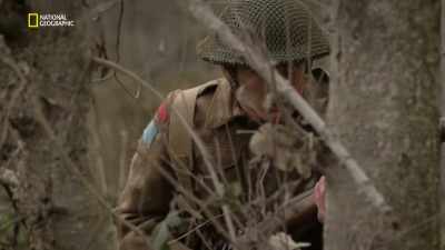 When Captain Thomae
leads his troops back up the hill, - Hitler's Last Stand