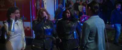 When you catch her,
and before she goes to prison, - Thunder Force