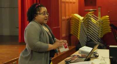 When we check the devices out upstairs, - Ex Libris: The New York Public Library