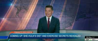 When we come back, She-Hulk shares
her diet and exercise secrets. - She-Hulk: Attorney at Law