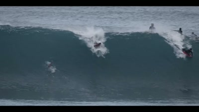 When it comes to really heavy waves, - Chasing Waves