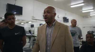 "When you comin' home?"
"I'm doin' weights right now." - Last Chance U: Basketball