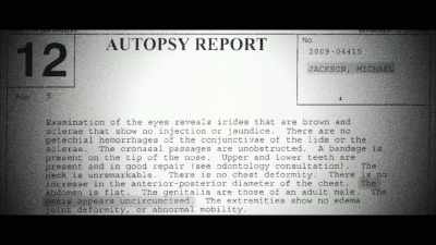 When they conduct the body search, - Square One: Michael Jackson