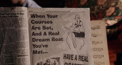 When your courses are set and a dream boat you've met - Mona Lisa Smile