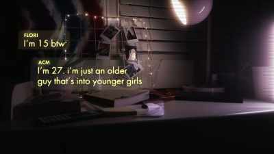 When we create all these personas, - Undercover Underage