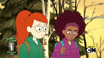 When your dad picks you up
for visits, - Infinity Train
