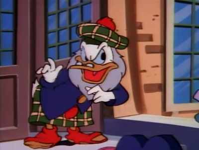 "When dealing
with the press, S.O.S." - DuckTales