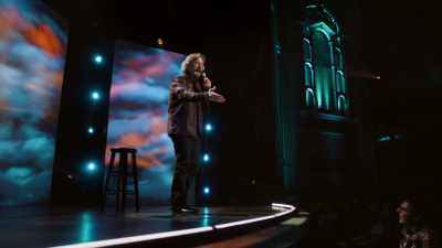 When did my head
get big and old?" - Marc Maron: From Bleak to Dark